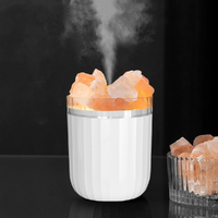 Фото товара Светодиодный арома-увлажнитель с кристаллами соли Crystal Fog, белый