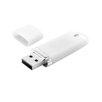 Фото товара Флешка Shape с покрытием Софт Тач 16 GB, белая