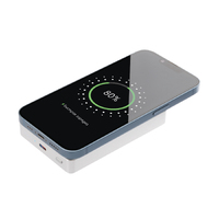 Фото товара Внешний аккумулятор Атлантис Плюс PD (Atlantis PD Plus) 10000mAh с функцией беспроводной зарядки 15W, серебряный