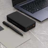 Фото товара Внешний аккумулятор с подсветкой Анкор Плюс PD (Ancor PD Plus) 20000 mAh, черный