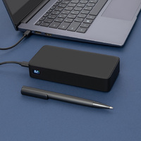 Фото товара Внешний аккумулятор с подсветкой Анкор Плюс PD (Ancor PD Plus) 20000 mAh, черный