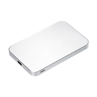 Фото товара Внешний аккумулятор Артекс PD (Artex PD) 5000mAh с функцией беспроводной зарядки 15W, серебряный