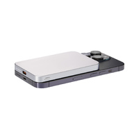 Фото товара Внешний аккумулятор Артекс PD (Artex PD) 5000mAh с функцией беспроводной зарядки 15W, серебряный