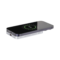 Фото товара Внешний аккумулятор Артекс PD (Artex PD) 5000mAh с функцией беспроводной зарядки 15W, серебряный