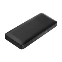 Фото товара Внешний аккумулятор с цветной подсветкой Анкор Макс Плюс PD (Ancor PD Max Plus) 10000 mAh, черный