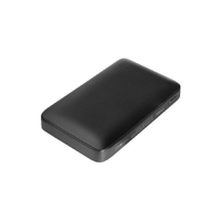 Фото товара Внешний аккумулятор с цветной подсветкой Анкор Макс (Ancor Max) 5000 mAh, черный