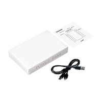 Фото товара Внешний аккумулятор с цветной подсветкой Анкор Макс (Ancor Max) 5000 mAh, черный