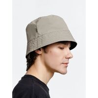 Фото товара Панама Nylon двусторонняя, черная с хаки, размер M/L