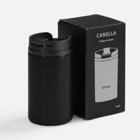 Фото товара Термостакан Canella, черный