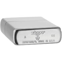 Фото товара Зажигалка Zippo Armor Brushed, матовая серебристая