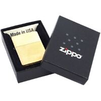Фото товара Зажигалка Zippo Classic Brushed, золотистая