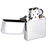Фото товара Зажигалка Zippo Classic High Polish, серебристая