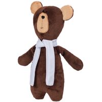 Фото товара Мягкая игрушка Beastie Toys, мишка с белым шарфом