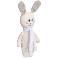 Фото товара Мягкая игрушка Beastie Toys, заяц с белым шарфом