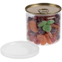 Фото товара Карамель леденцовая Candy Crush, со вкусом фруктов, с прозрачной крышкой
