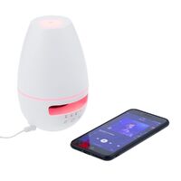 Фото товара Увлажнитель с колонкой и подсветкой tuneMist, белый