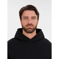 Фото товара Худи оверсайз унисекс Outshine, черное, размер XS/S