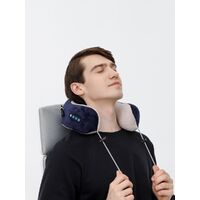 Фото товара Дорожная подушка-массажер inRelax, синяя