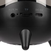 Фото товара Беспроводная колонка с подсветкой soundFlicker, черная