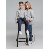 Фото товара Худи детское Kirenga Kids 2.0, серый меланж, 6 лет