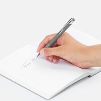 Фото товара Ручка шариковая Keskus Soft Touch, серая