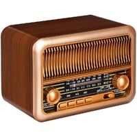 Фото товара Bluetooth-колонка с радио Beatnik, коричневая