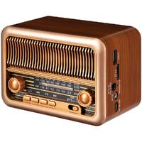 Фото товара Bluetooth-колонка с радио Beatnik, коричневая