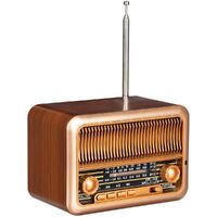 Фото товара Bluetooth-колонка с радио Beatnik, коричневая