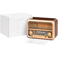 Фото товара Bluetooth-колонка с радио Beatnik, коричневая