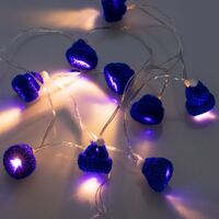 Фото товара Гирлянда Cosy Poms, синяя