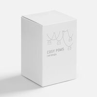 Фото товара Гирлянда Cosy Poms, синяя