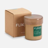 Фото товара Ароматическая свеча Flikka, сосна и кипарис, бежевая