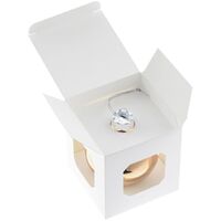 Фото товара Елочный шар Finery Gloss, 8 см, глянцевый золотистый