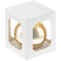Фото товара Елочный шар Finery Gloss, 10 см, глянцевый золотистый