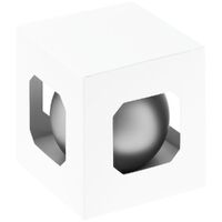 Фото товара Оформительский шар Finery, 8 см, матовый серебристый