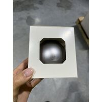 Фото товара Оформительский шар Finery, 8 см, матовый серебристый