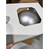 Фото товара Оформительский шар Finery, 8 см, матовый серебристый