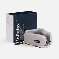 Фото товара Дорожная подушка-массажер inRelax, ver.2, серая
