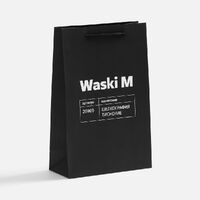 Фото товара Пакет бумажный Waski S, черный