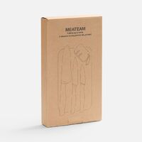 Фото товара Набор для мяса Meateam с ножами и разделочной доской