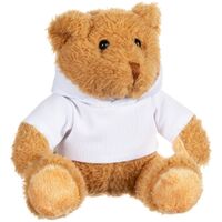 Фото товара Мягкая игрушка «Мишка Cuddleton» в белом худи