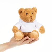 Фото товара Мягкая игрушка «Мишка Cuddleton» в белом худи