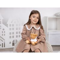 Фото товара Мягкая игрушка «Мишка Cuddleton» в белом худи