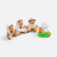 Фото товара Мягкая игрушка «Мишка Cuddleton» в белом худи