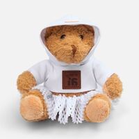 Фото товара Мягкая игрушка «Мишка Cuddleton» в белом худи