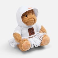 Фото товара Мягкая игрушка «Мишка Cuddleton» в белом худи