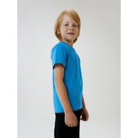 Фото товара Футболка детская T-Bolka Kids, бирюзовая, 6 лет