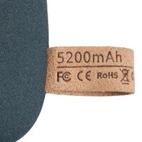 Фото товара Внешний аккумулятор Pebble 5200, серо-синий