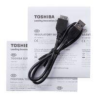 Фото товара Внешний диск Toshiba Canvio, USB 3.0, 1Тб, черный