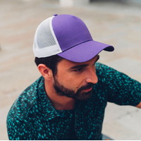 Фото товара Бейсболка RAPPER COTTON, 5 клиньев, пластиковая застежка